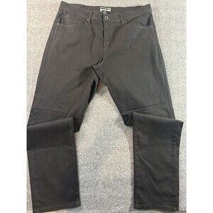 Travis Mathew Legacy Featherweight Jeans Men’s Sz 38x33 Black Golf Pants Stretch